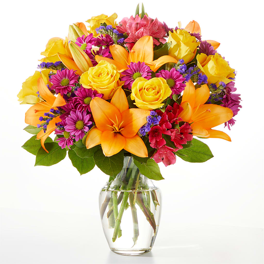 Colorful Visions Bouquet – Showcase Flowers, San Francisco CA