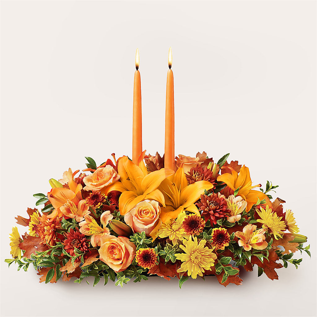 Traditions Centerpiece – Showcase Flowers, San Francisco CA