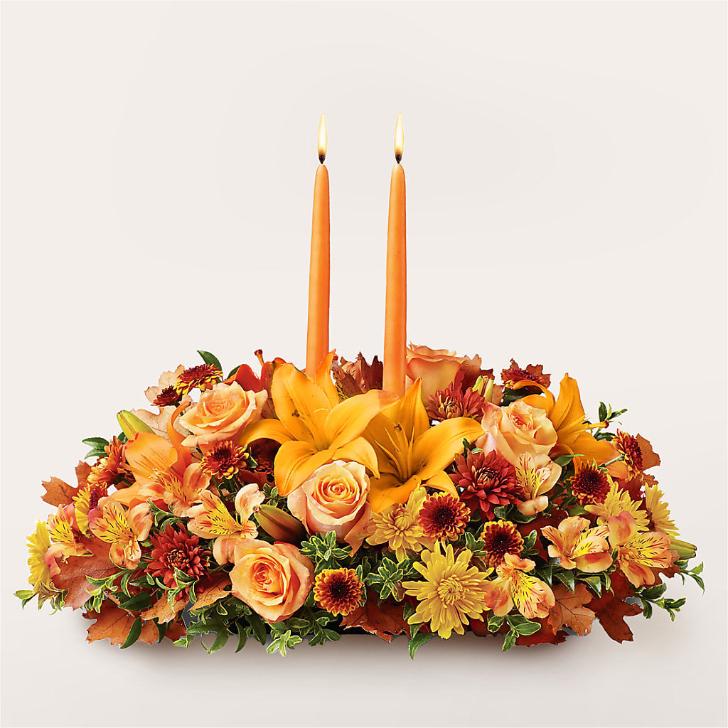 Traditions Centerpiece – Showcase Flowers, San Francisco CA