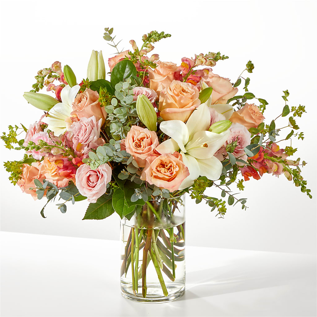 Grapefruit Splash Bouquet – Showcase Flowers, San Francisco CA