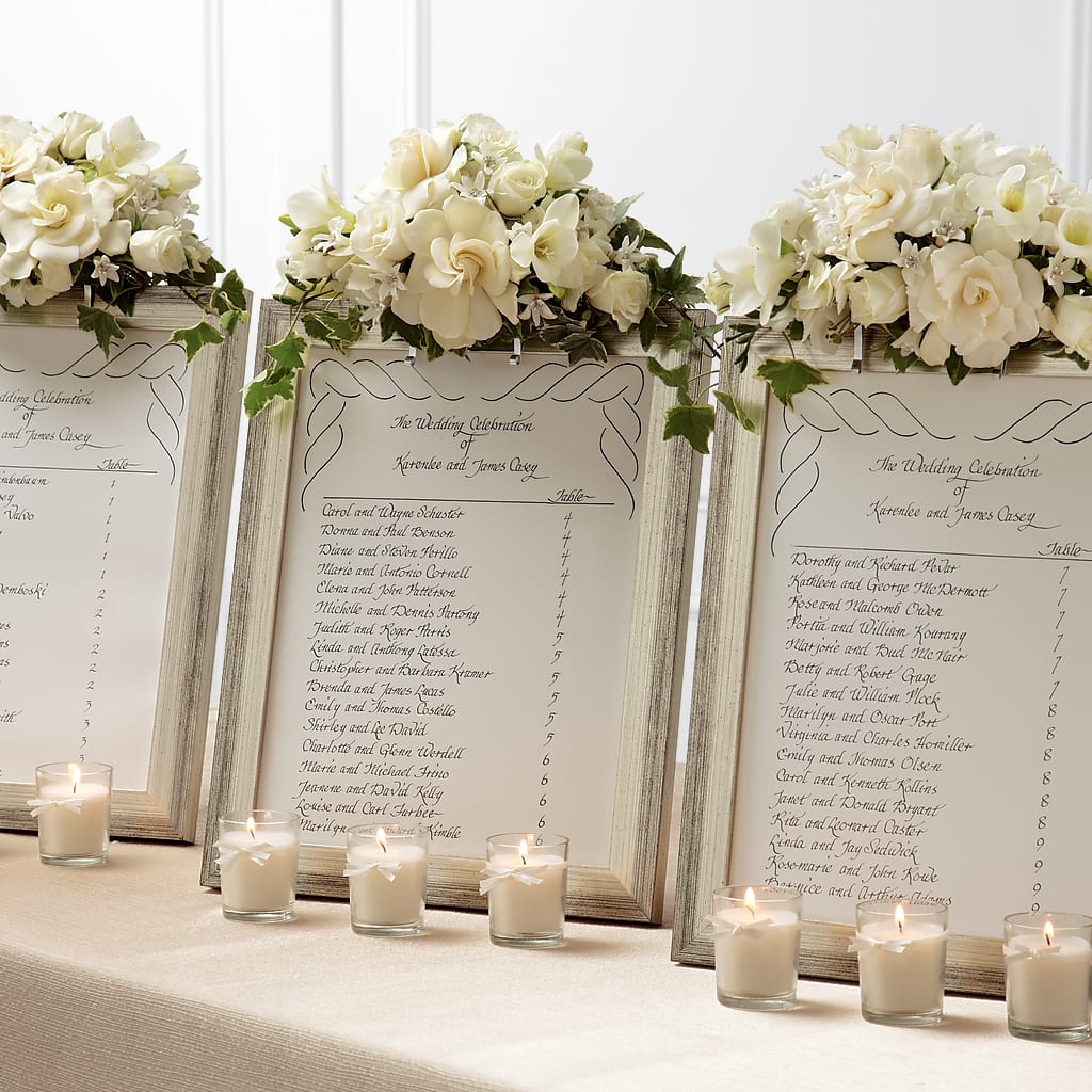 Colonnade Frame Décor – Showcase Flowers, San Francisco CA