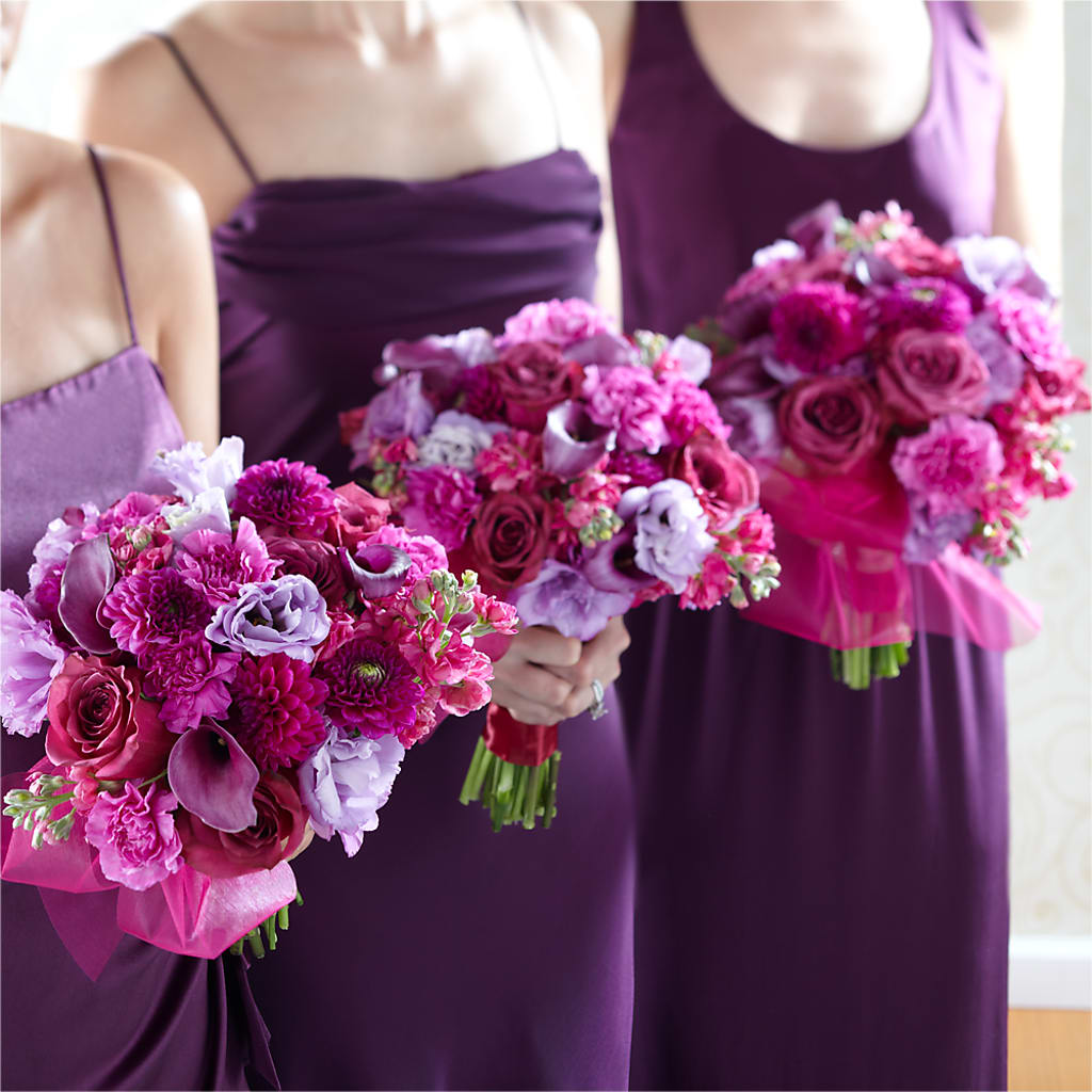 Bridesmaid's Garden Bouquet – Showcase Flowers, San Francisco CA
