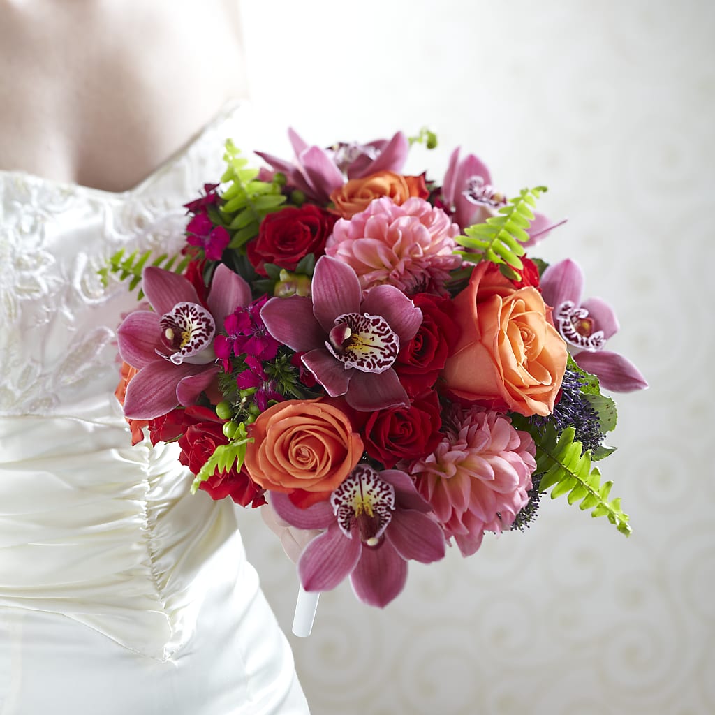 Brilliant Blossoms Bouquet – Showcase Flowers, San Francisco CA