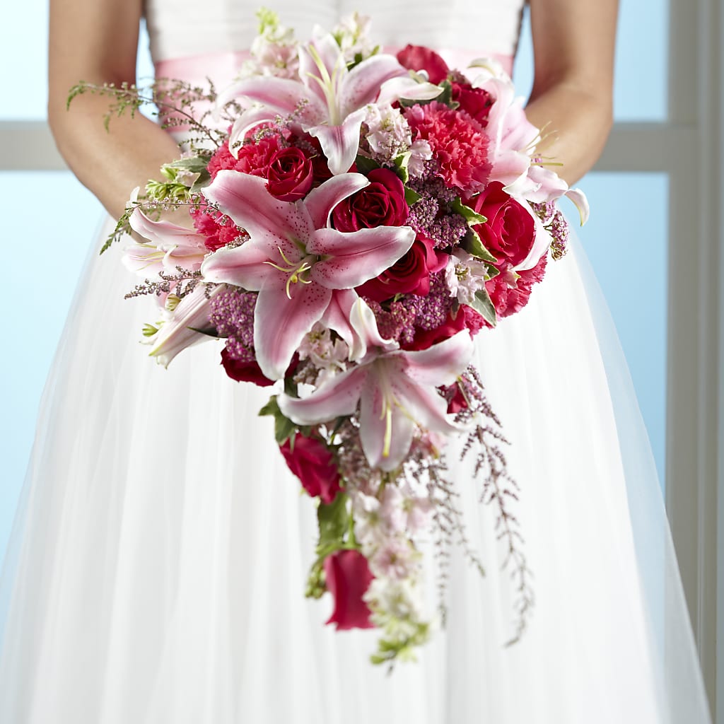 Lily & Rose Bouquet – Showcase Flowers, San Francisco CA