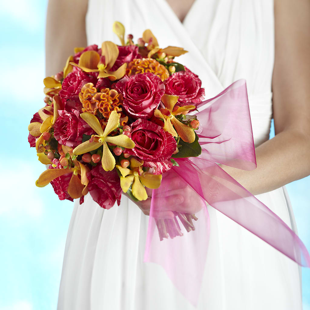 Brilliant Shades of Love Bouquet – Showcase Flowers, San Francisco CA