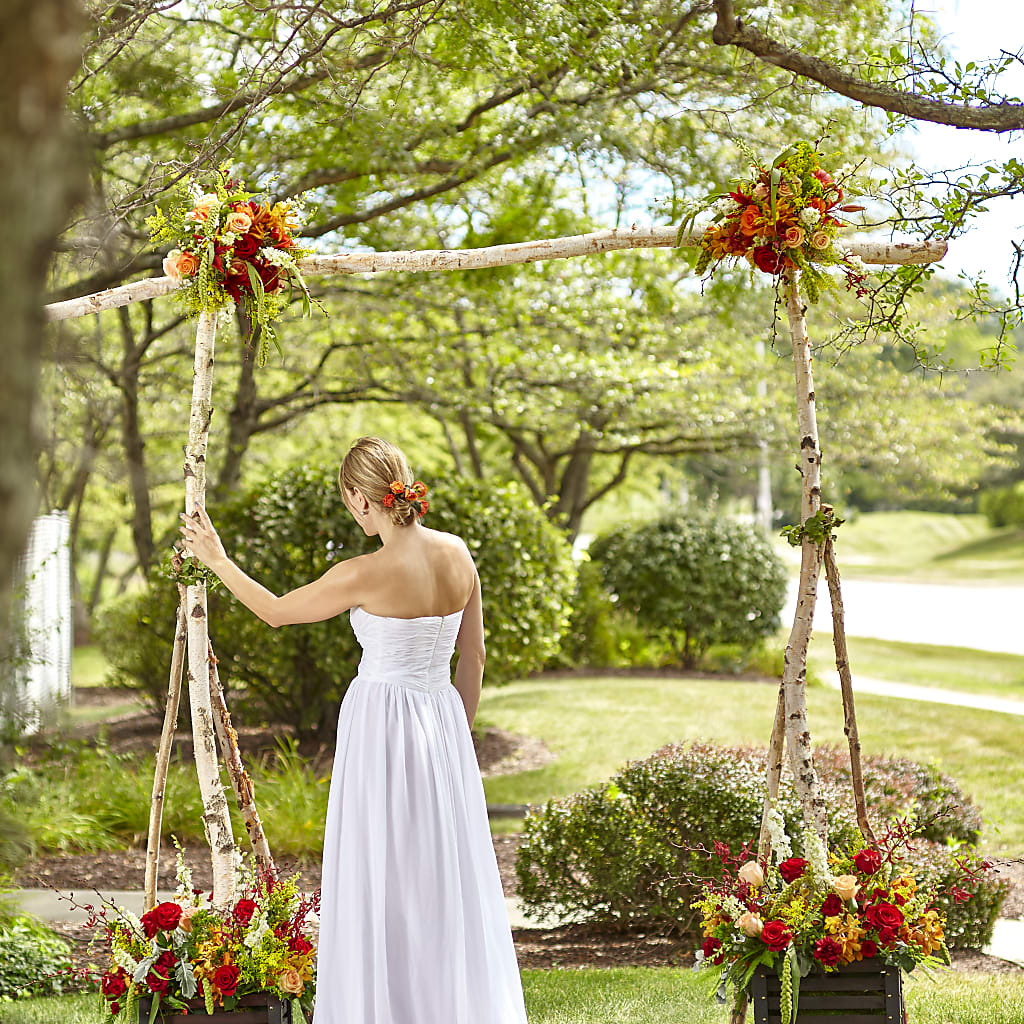 Arbor of Love Archway – Showcase Flowers, San Francisco CA
