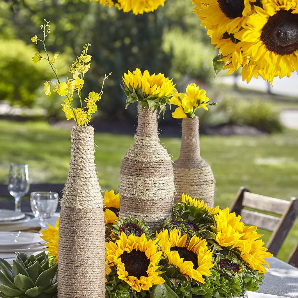 Sublime Garden Centerpiece – Showcase Flowers, San Francisco CA