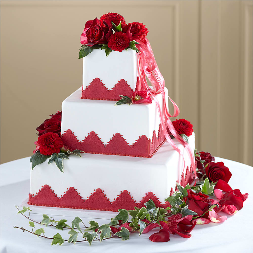 Forever Happiness Cake Decor – Showcase Flowers, San Francisco CA