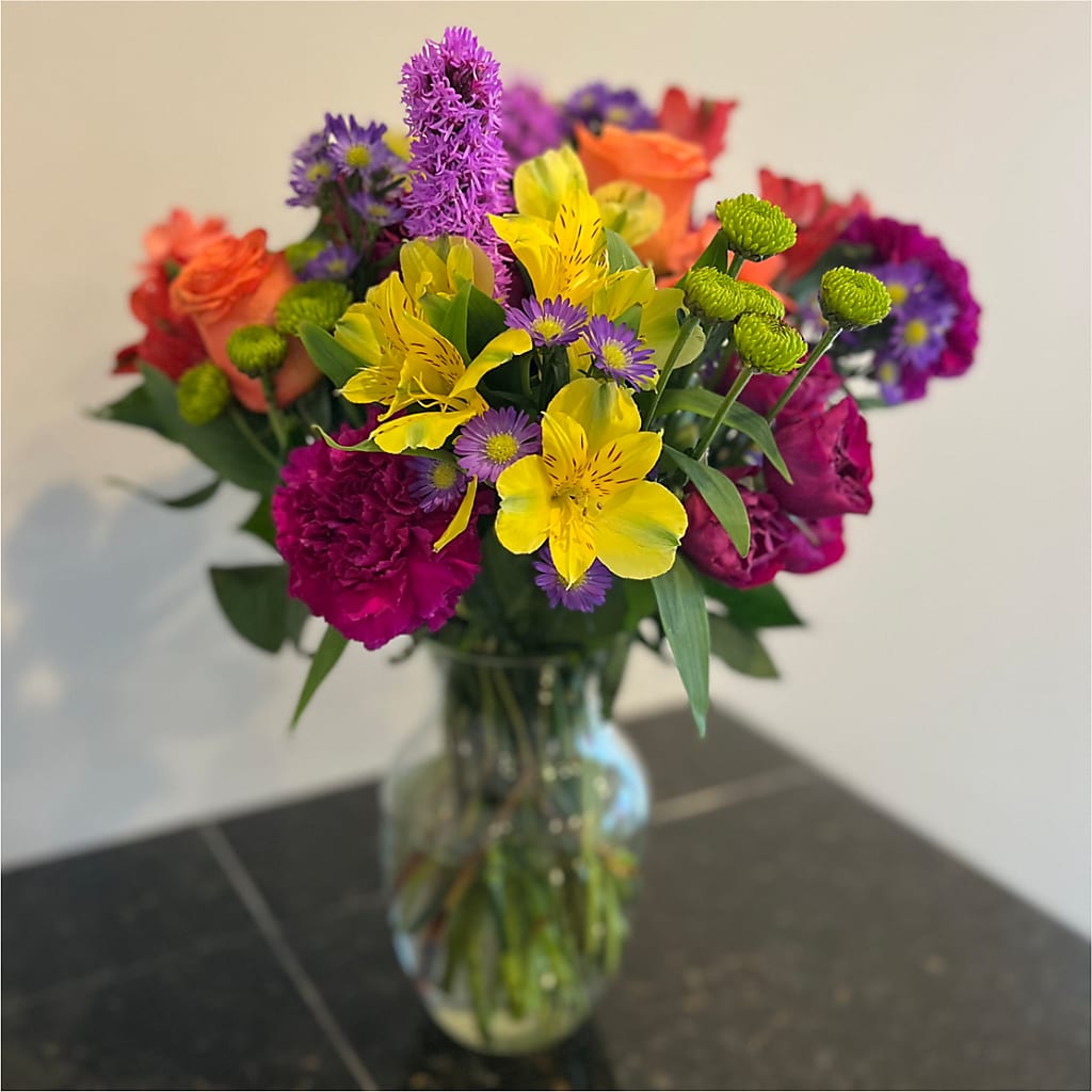 Bold & Bright – A Florist Original –  Showcase Flowers, San Francisco CA