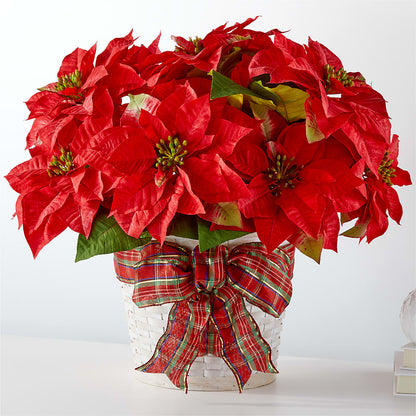 Happiest Holidays Poinsettia –  Showcase Flowers, San Francisco CA