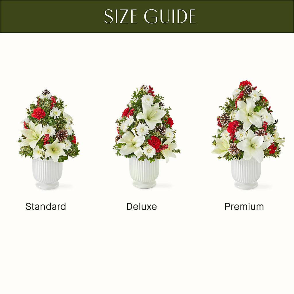 Festive Moments Tree –  Showcase Flowers, San Francisco CA