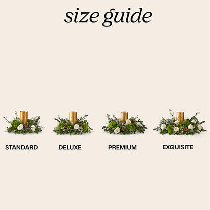 Chestnuts Roasting Centerpiece –  Showcase Flowers, San Francisco CA