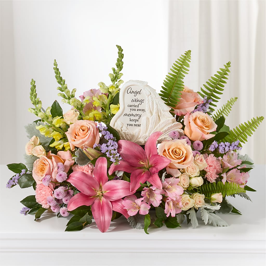 Gentle Light Arrangement –  Showcase Flowers, San Francisco CA