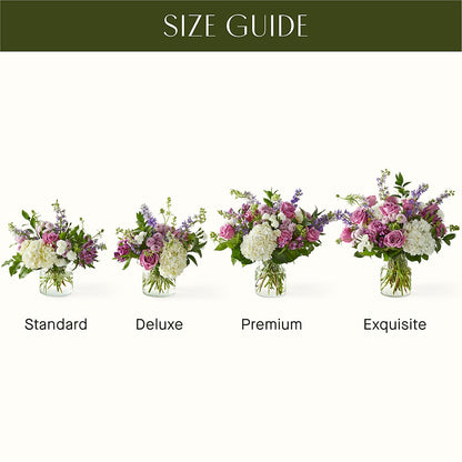 Violet Caress Bouquet –  Showcase Flowers, San Francisco CA