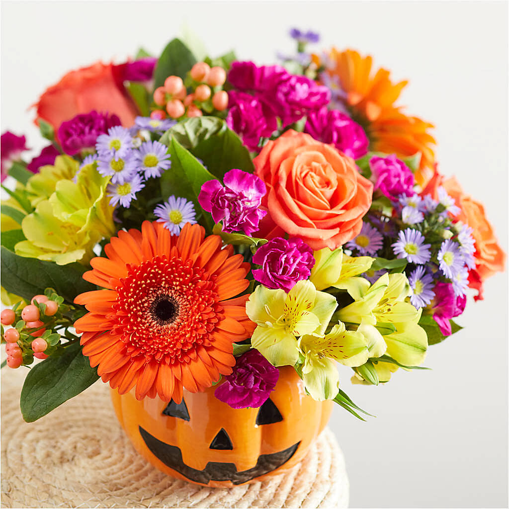 Tricks & Treats Pumpkin –  Showcase Flowers, San Francisco CA