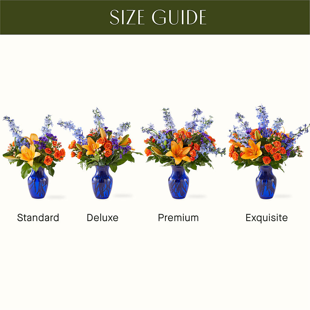 Radiant Citrus Bouquet –  Showcase Flowers, San Francisco CA