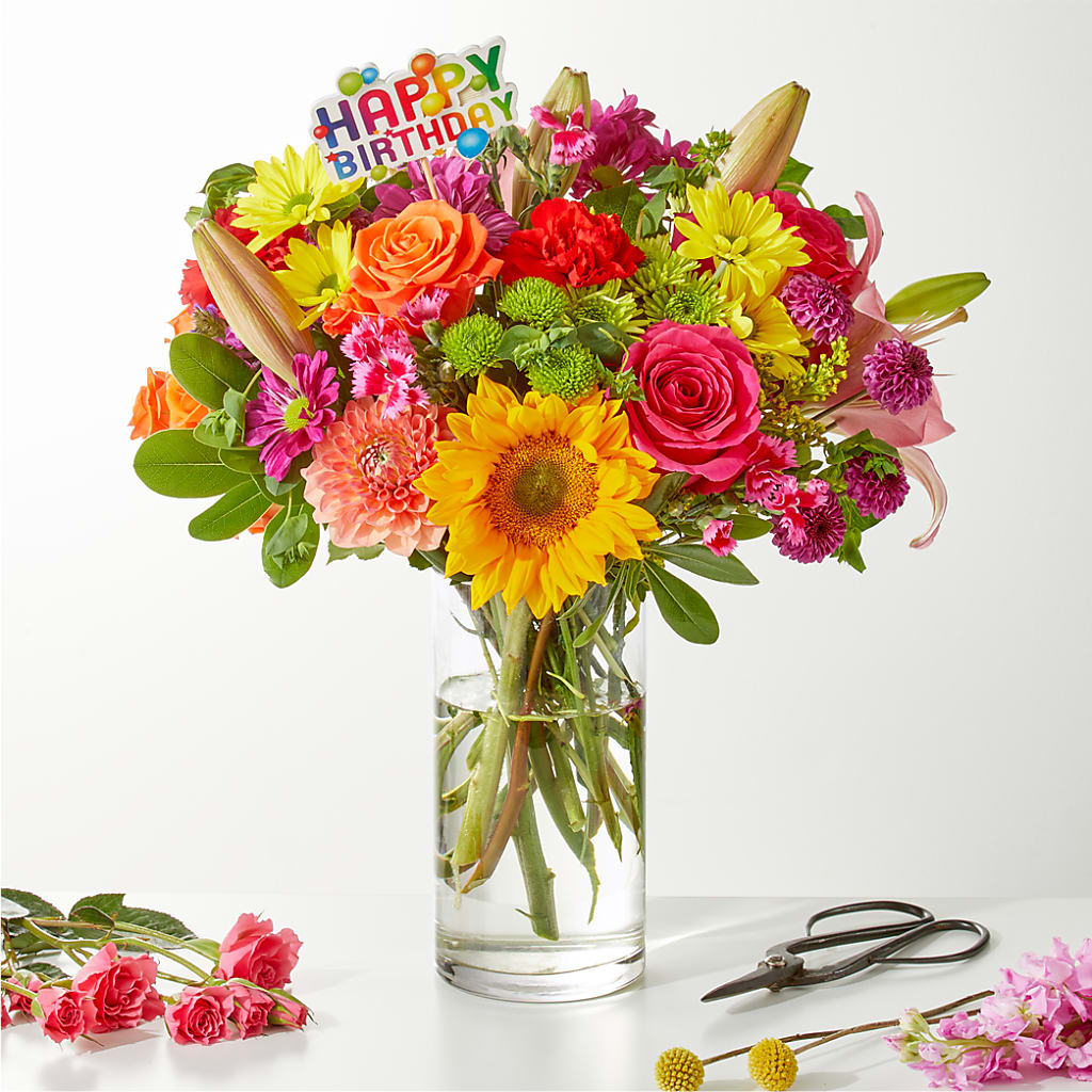 Cue the Confetti - A Florist Original –  Showcase Flowers, San Francisco CA