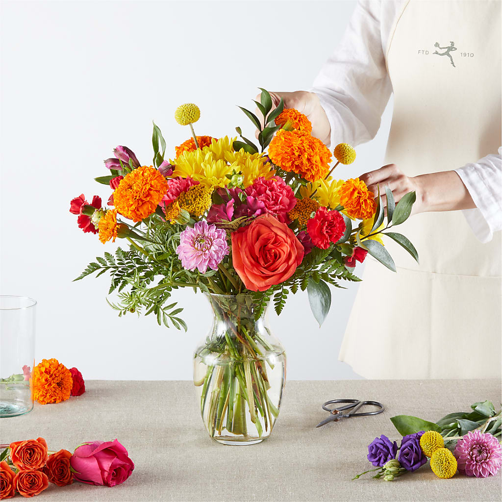 Feast of Color – A Florist Original –  Showcase Flowers, San Francisco CA