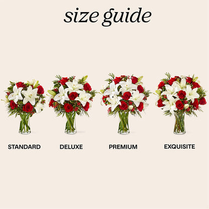 Sparkling Snowflakes Bouquet –  Showcase Flowers, San Francisco CA
