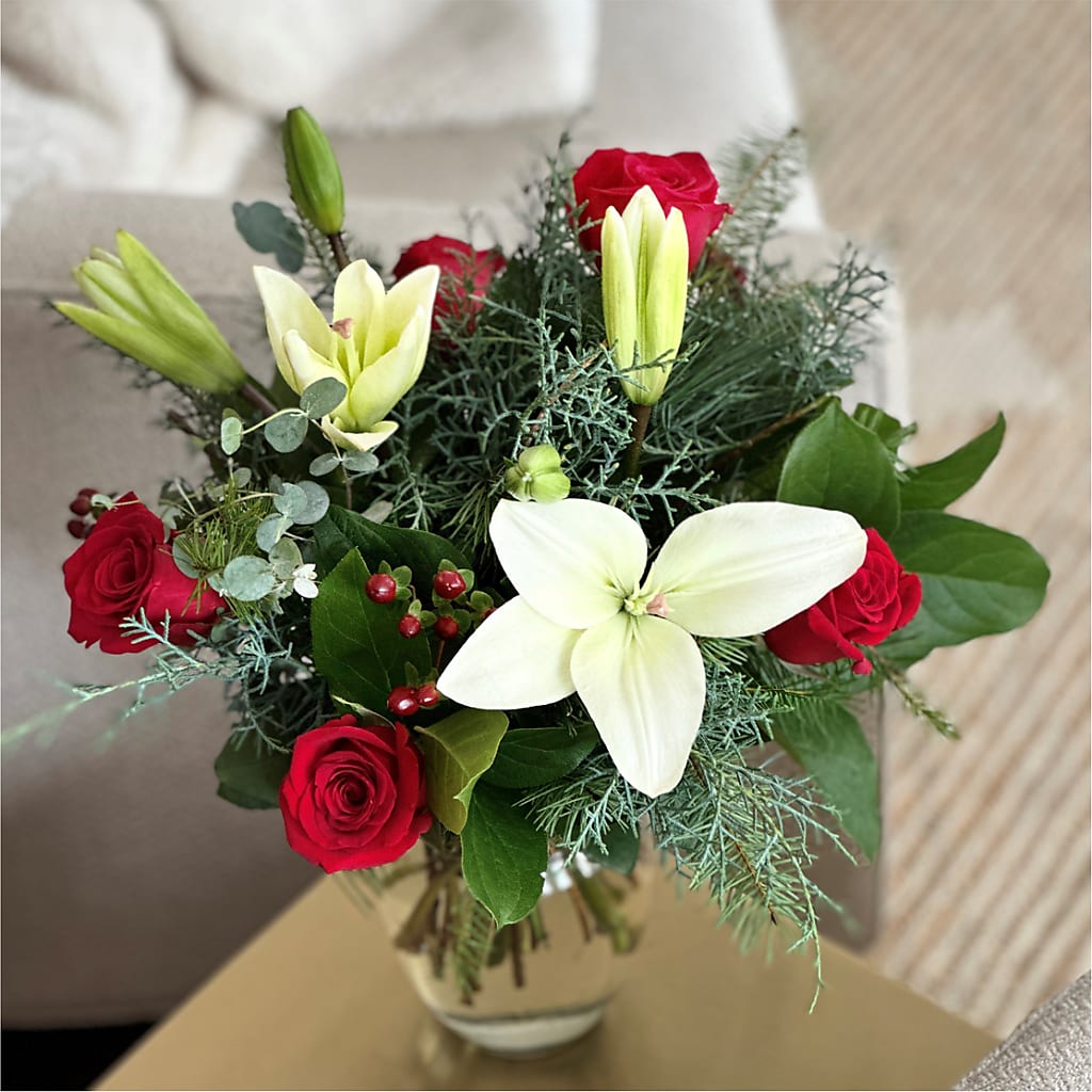 Glittering Lights Bouquet –  Showcase Flowers, San Francisco CA