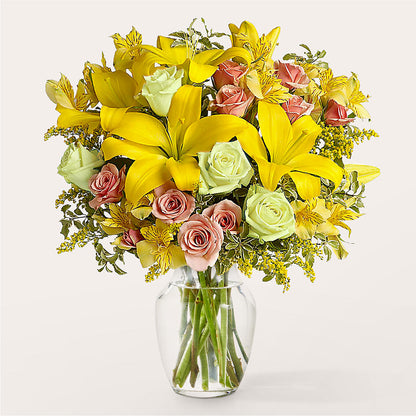 Sunburst Bouquet –  Showcase Flowers, San Francisco CA