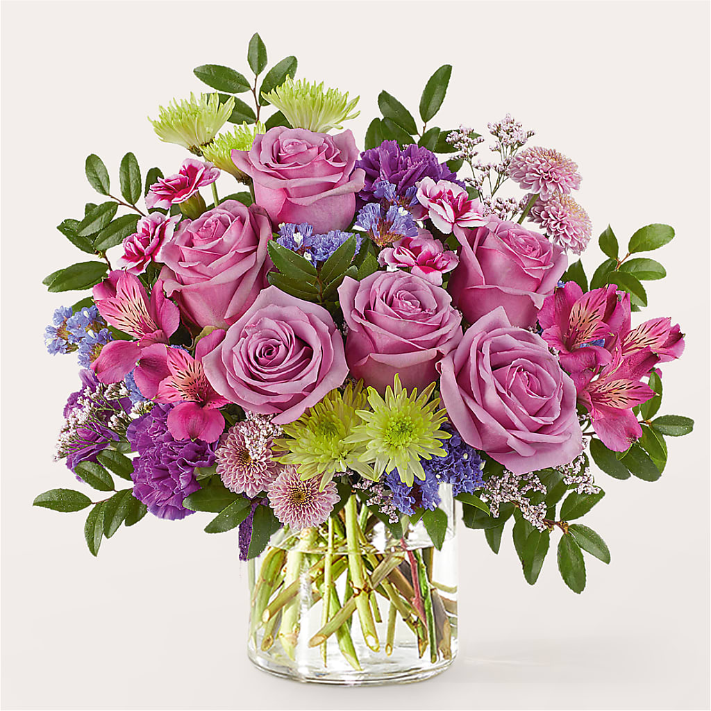 Glass Half Full Bouquet –  Showcase Flowers, San Francisco CA