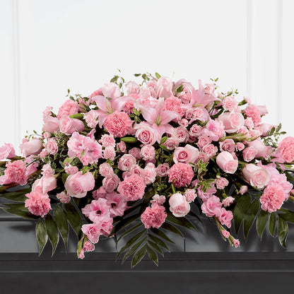 Garden of Comfort Casket Spray (Standard) –  Showcase Flowers, San Francisco CA
