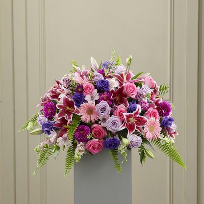 Fare Thee Well Pedestal –  Showcase Flowers, San Francisco CA