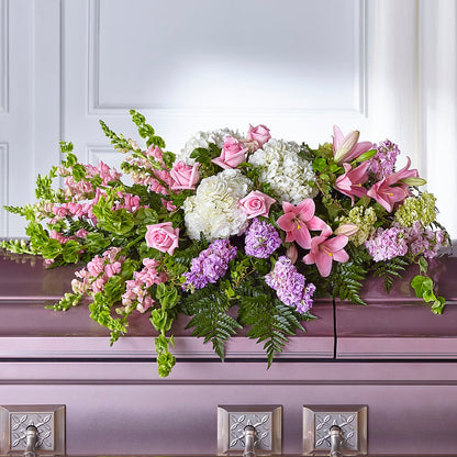 Life's Gratitude Casket Spray –  Showcase Flowers, San Francisco CA