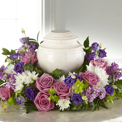 Blooming Sympathy Cremation Adornment –  Showcase Flowers, San Francisco CA