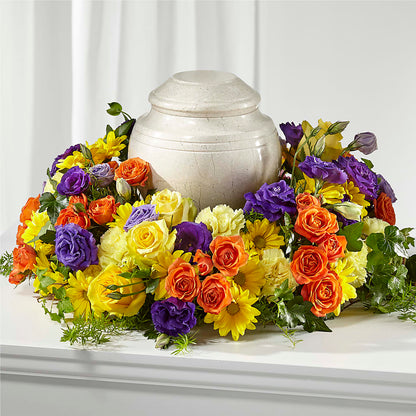 Blossoms of Remembrance Cremation Adornment –  Showcase Flowers, San Francisco CA