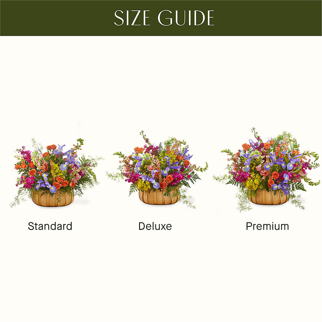 Garden of Life Basket –  Showcase Flowers, San Francisco CA
