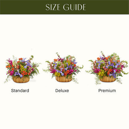 Garden of Life Basket –  Showcase Flowers, San Francisco CA