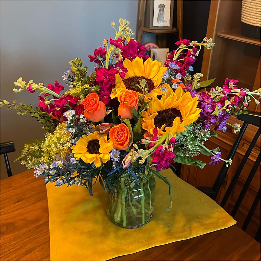 Rays of Life Bouquet –  Showcase Flowers, San Francisco CA
