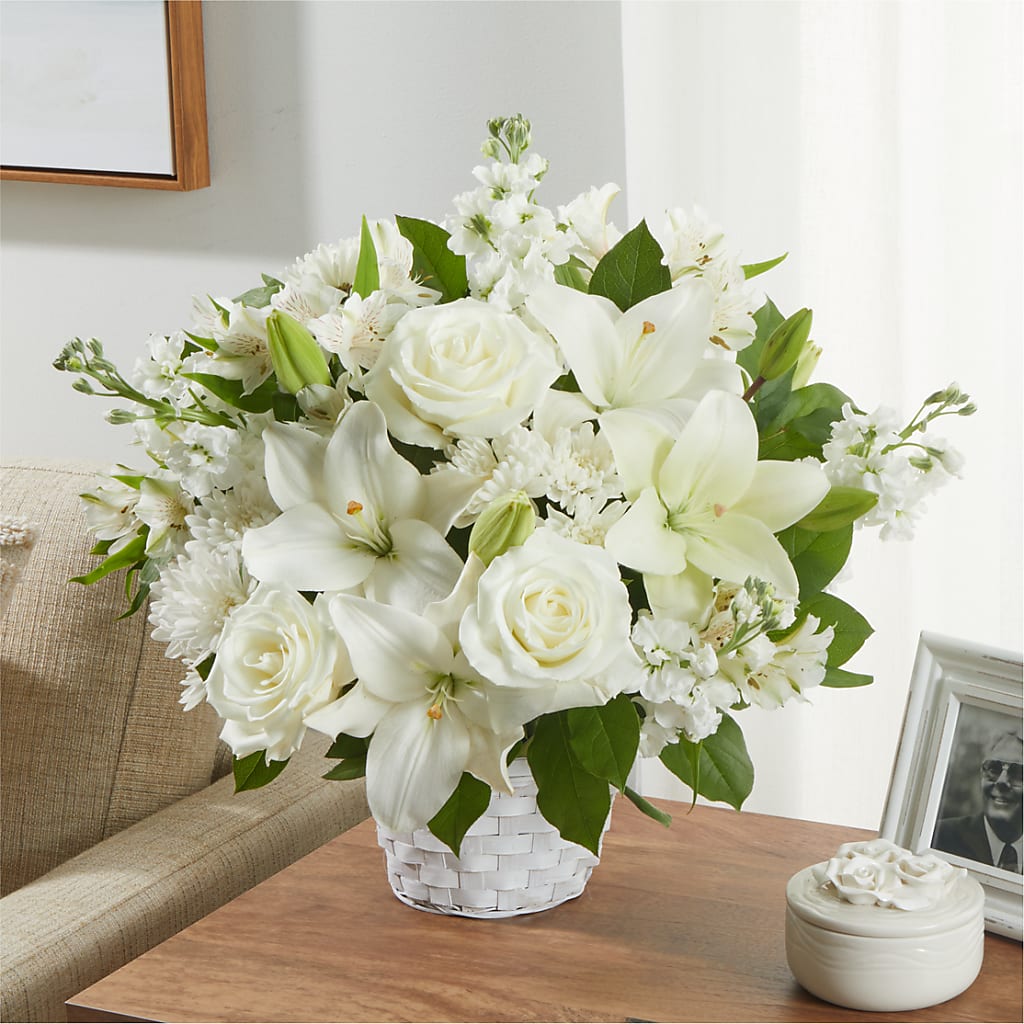 Peaceful Reflections Arrangement –  Showcase Flowers, San Francisco CA