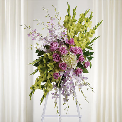 Lasting Legacy Standing Spray –  Showcase Flowers, San Francisco CA