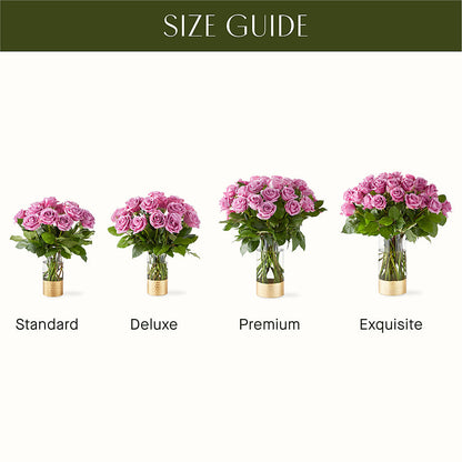 Secret Admirer Lavender Rose Bouquet –  Showcase Flowers, San Francisco CA