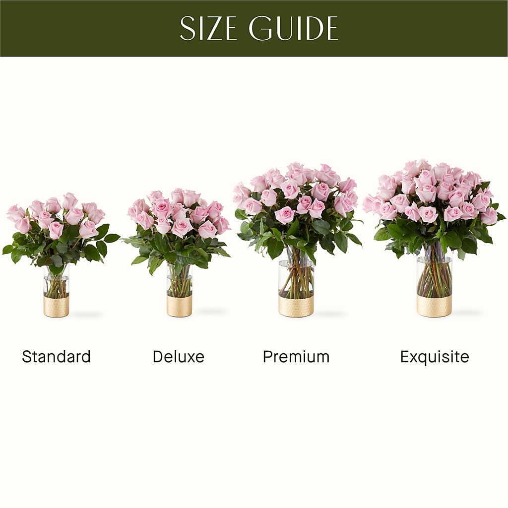 Picture Perfect Pink Rose Bouquet –  Showcase Flowers, San Francisco CA