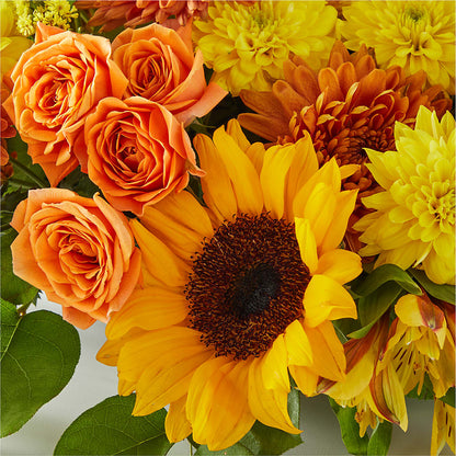Autumn Harmony Centerpiece –  Showcase Flowers, San Francisco CA