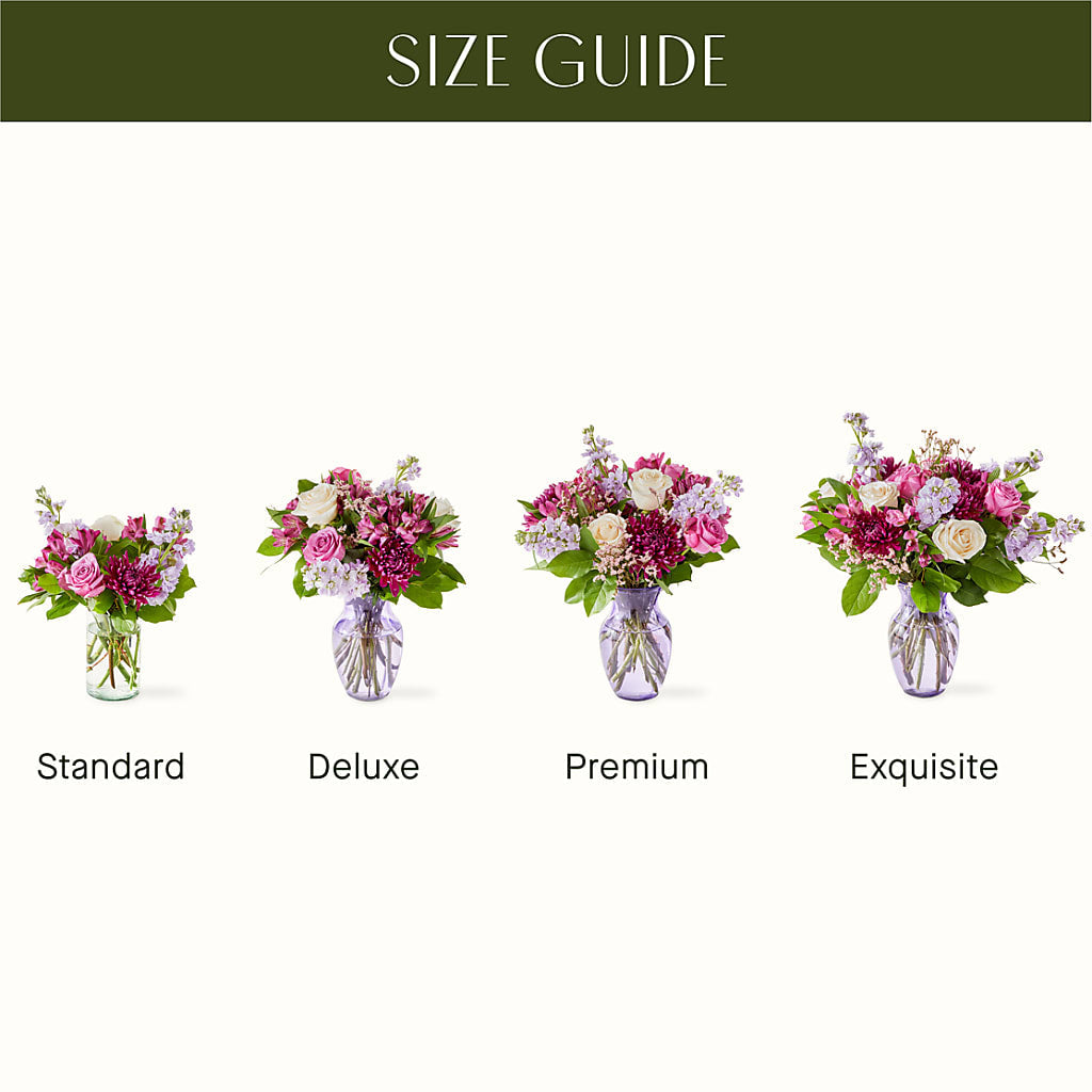 Amethyst Dreams Bouquet –  Showcase Flowers, San Francisco CA
