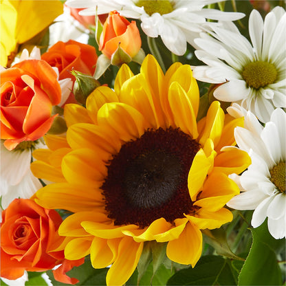 Sun-drenched Blooms Bouquet –  Showcase Flowers, San Francisco CA