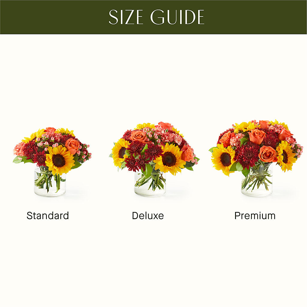 September Sunset Bouquet –  Showcase Flowers, San Francisco CA