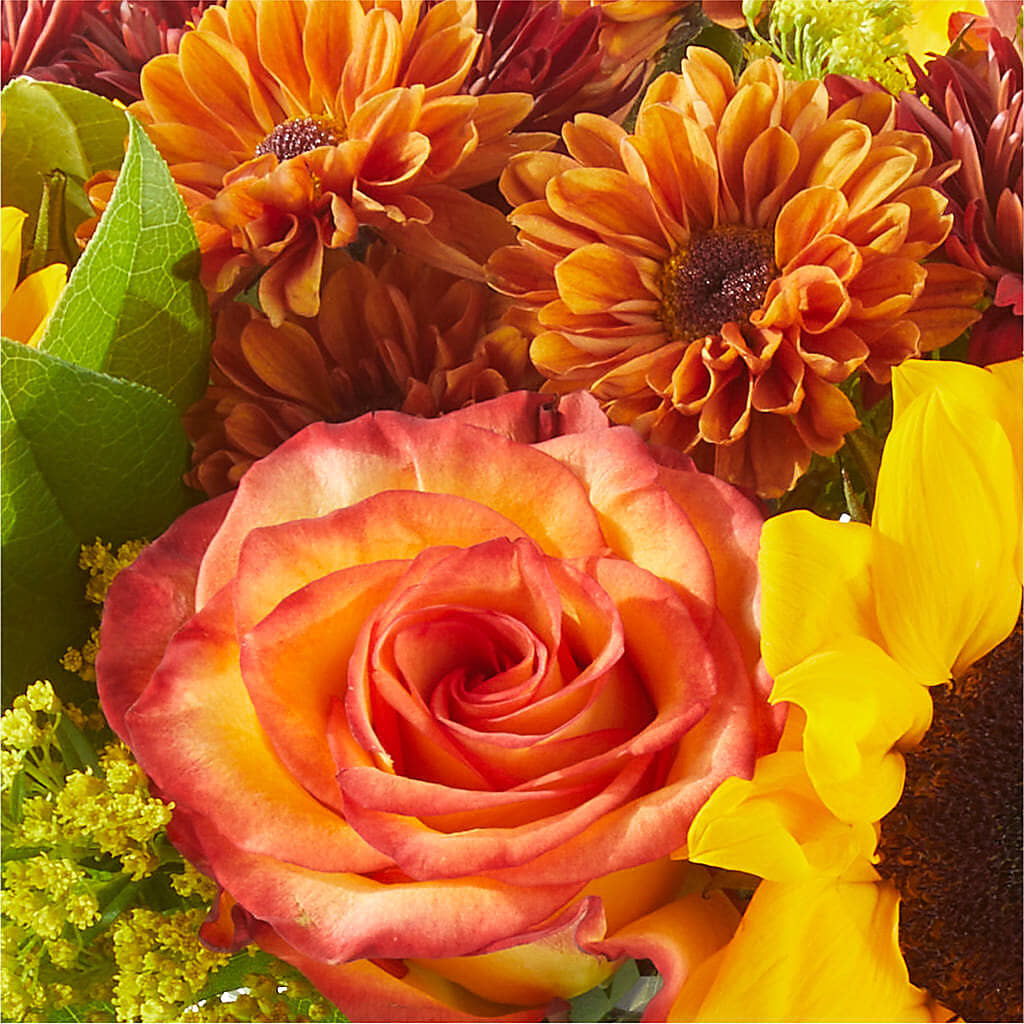 Flannel Scarf Bouquet –  Showcase Flowers, San Francisco CA