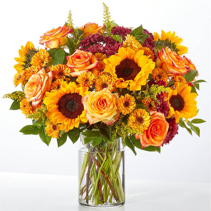 Flannel Scarf Bouquet –  Showcase Flowers, San Francisco CA