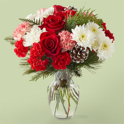 Candy Cane Lane Bouquet –  Showcase Flowers, San Francisco CA