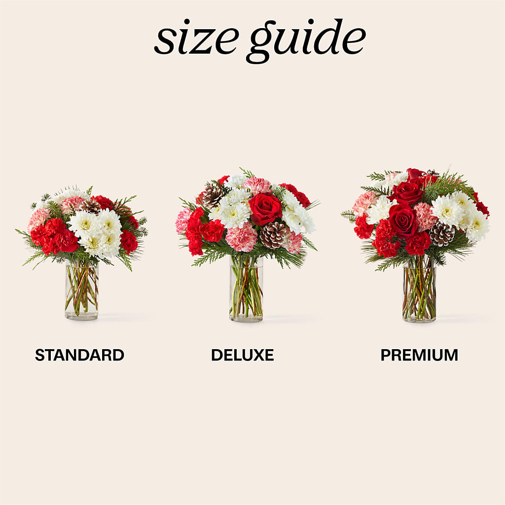 Candy Cane Lane Bouquet –  Showcase Flowers, San Francisco CA