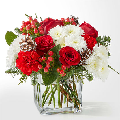 Snow Angel Bouquet –  Showcase Flowers, San Francisco CA