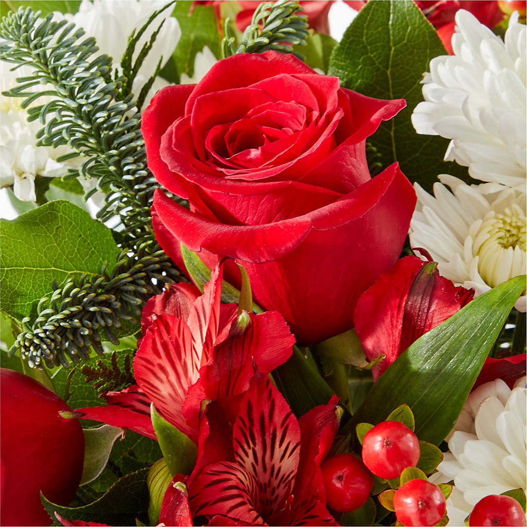 Letters to Santa Bouquet –  Showcase Flowers, San Francisco CA