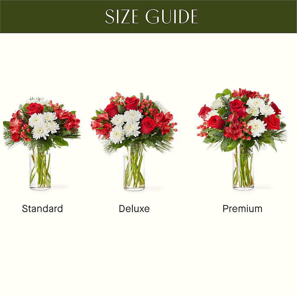 Letters to Santa Bouquet –  Showcase Flowers, San Francisco CA