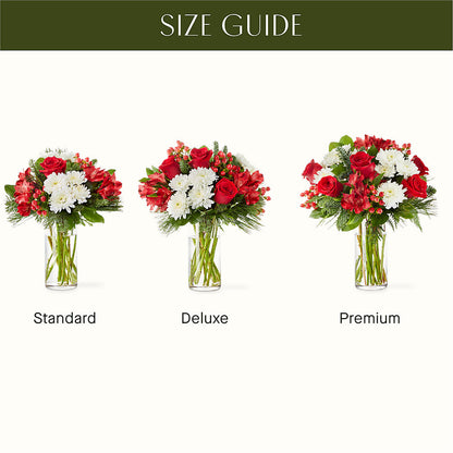 Letters to Santa Bouquet –  Showcase Flowers, San Francisco CA